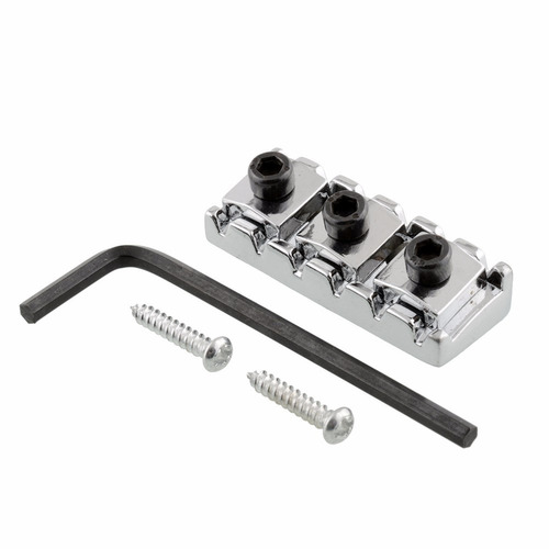 Locknut Pestana Trava Cordas 42 Mm Prata Cromado Floyd Rose