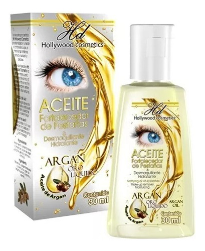 Aceite Desmaquillante Fortalecedor Pestañas Hollywood 1pz