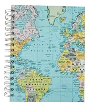 Comprar Libreta Bullet Journal Mapas Viajes Puntos Cuadros Francés