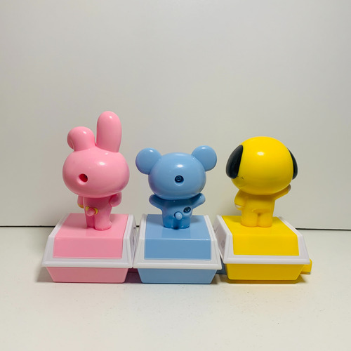 Bt21 Mcdonalds 2024 Colección Completa - 7 Muñecos (Usado)