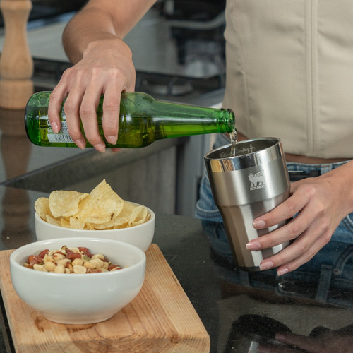 Vaso Cervecero Stanley Prismatic Stainless Steel 408 Ml Plateado