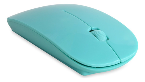 Mouse Inalambrico Plano Colores 3 Botones 