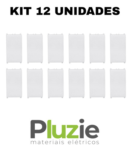Módulo P/ Interruptor Simples Kit Com 12 S/placa