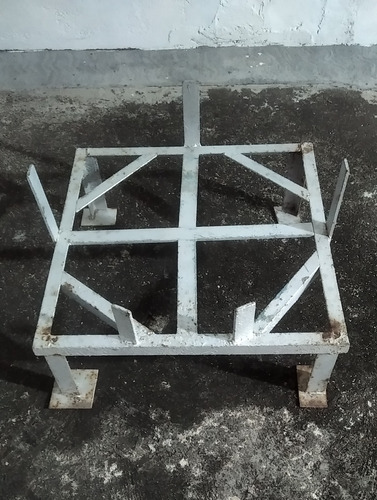 Base Soporte Para Tambor Metálica 0,60 X 0,60 X 0,20 