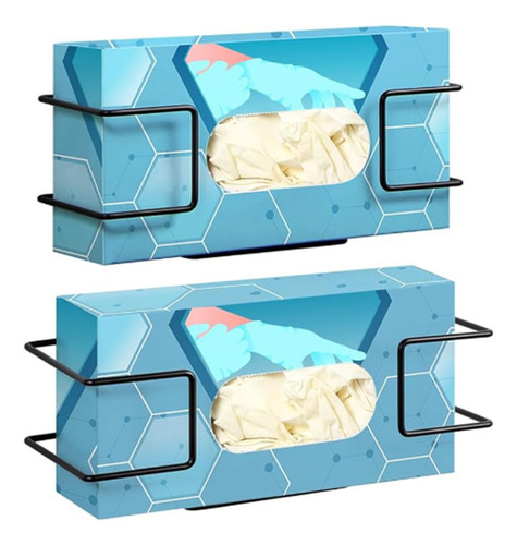 Soporte Para Guantes Desechables De Pared Crystally-glove Bo