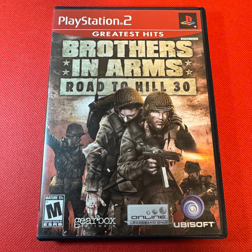 Brothers In Arms: Road To Hill  Play Station 2 Ps2 Original