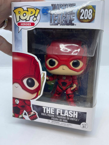 Funko Pop! Heroes Dc Justice League The Flash #208 Original