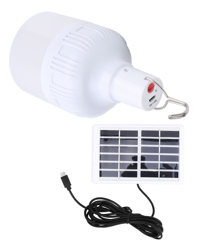 Sistema Solar Led Portátil Para Acampar De Emergencia De 50