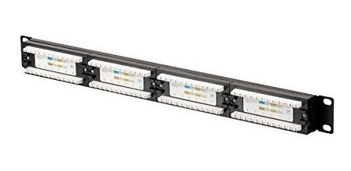 Imagen 2 de 5 de Monoprice Cat6 Utp 19inch 1u Patch Panel 24port