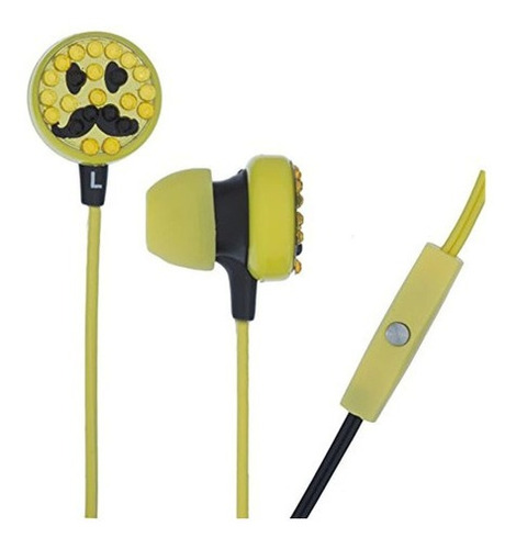 Swagg Full Bling Auriculares Con Microfono Amarillo