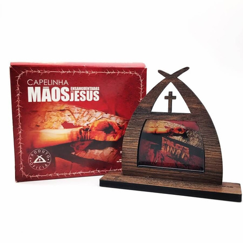 Capelinha Das Mãos Ensanguentadas De Jesus 11cm