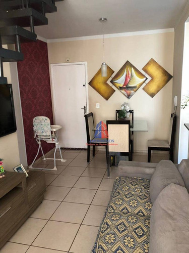 Imagem 4 de 28 de Cobertura Com 3 Dormitórios À Venda, 119 M² Por R$ 320.000,00 - Vila Belvedere - Americana/sp - Co0008
