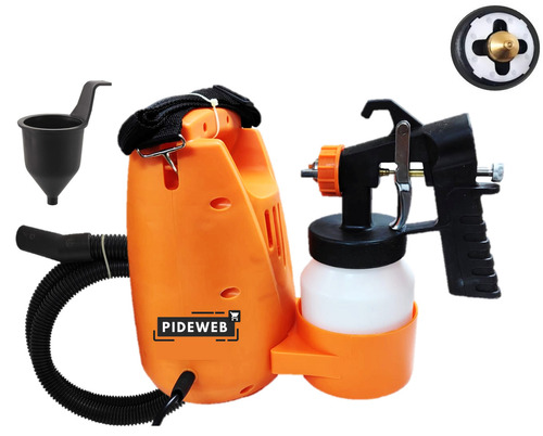 Equipo Maquina Para Pintar Electrica 450w Pideweb Pint450 + Soplete Pistola Tacho 800ml 220v