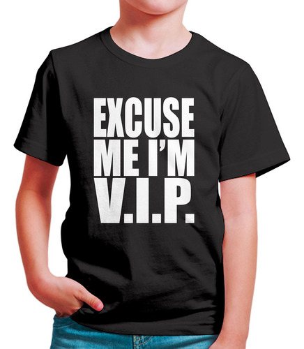 Polo Niño Excuse Me Im Vip (d0534 Boleto.store)