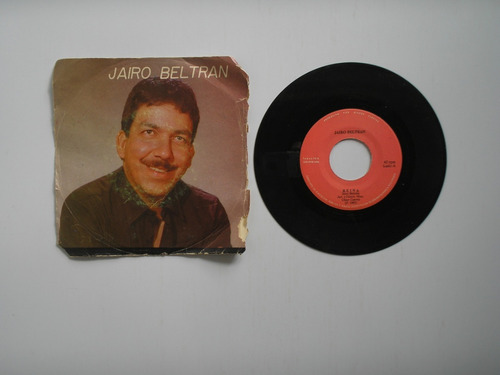 Disco Vinilo Jairo Beltran Reina Quisiera Ser Ese45 Rpm 1989