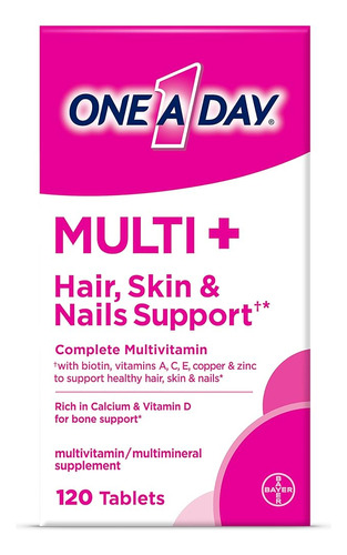 One A Day Multi+ Hair, Skin, & Nails Complete Multivitamin T