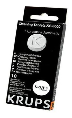 Krups Xs3000 - Tabletas De Limpieza Para Máquinas Krups Usa