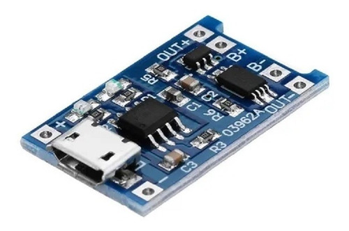Modulo Cargador De Bateria Litio Lipo Tp4056 Con Proteccion