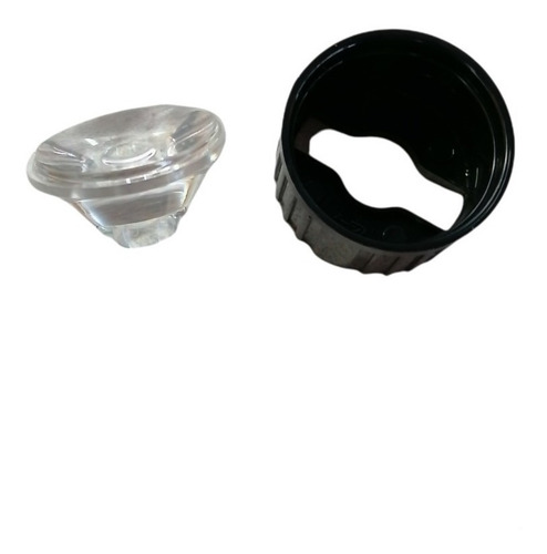 Lente Para Leds De Potencia 1w 3w Y 5w 45 Grados 10 Piesas