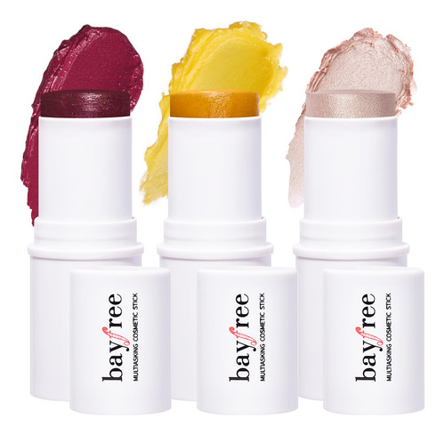 Trio Kimuse De Maquillaje Multiadherente Para Rostro, Mejill