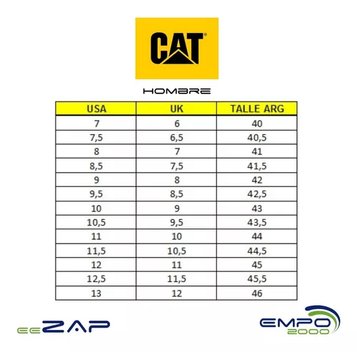 Zapatillas Caterpillar Carson Hombre 125030 Full Empo2000