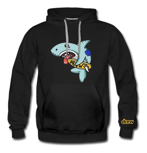 Sudadera Con Gorro Drew Shark