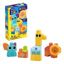 Comprar Mega Bloks 3 Sensory Safari Rock'n Ritmo Fisher Price 15 Pcs