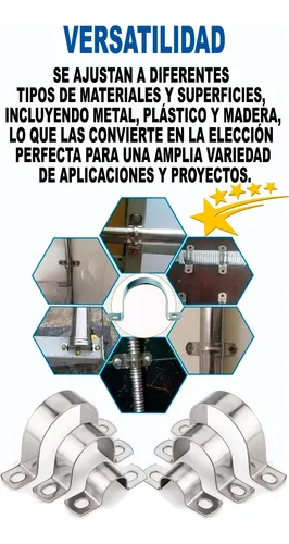Grampa Abrazadera Para Caño 6 Pulgadas Omega Metal