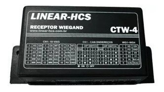 Receptor Wiegand Para Módulo Guarita Linear Hcs Ctw4