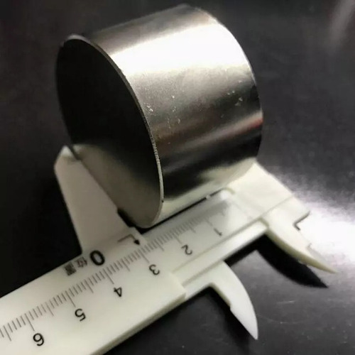 Imagen 4 de 6 de Iman De Neodimio N52... 60x30mm Super Potente Agua Medidor