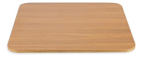 Tampo P/ Mesa Jantar Mdf Quadrado 70x70 Cozinha Escrivaninha Cor Louro Freijó