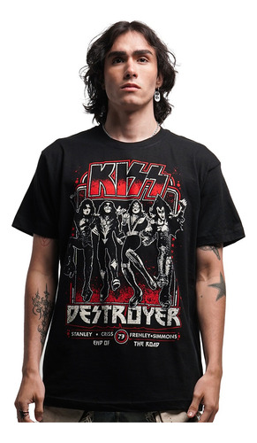 Camiseta Kiss Tour End Of The Road Rock Activity