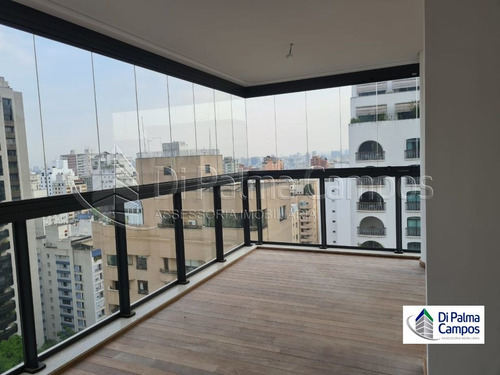 Imagem 5 de 15 de Apartamento Alto Padrão 205 M² Em Andar Alto Na R. José Maria Lisboa - Dp4680