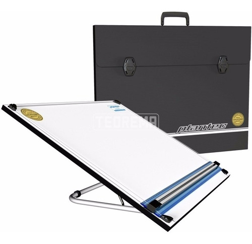 Tablero Portatil  40x50 Cm Con Paralela/atril Plantec (5360)