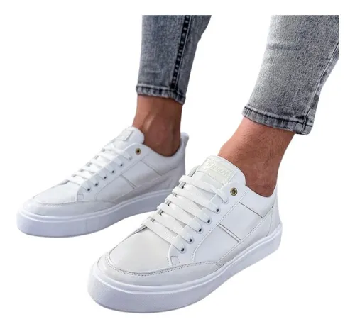 Zapatilla Hombre Urbana Casual Filling Blanca