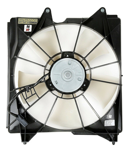 Motoventilador Sencillo 2 Pines Accord V6 3.5l Honda 08/12