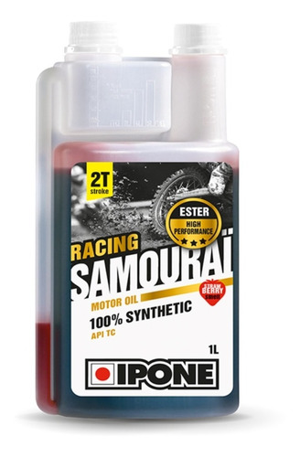 Aceite Ipone 2t Moto 1lt Samourai Sintetico Lubricante ®