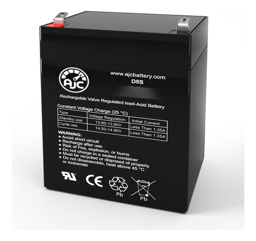 Bateria Ups Bxterra Bg550 12 V 5 Ah Este Un Reemplazo Marca