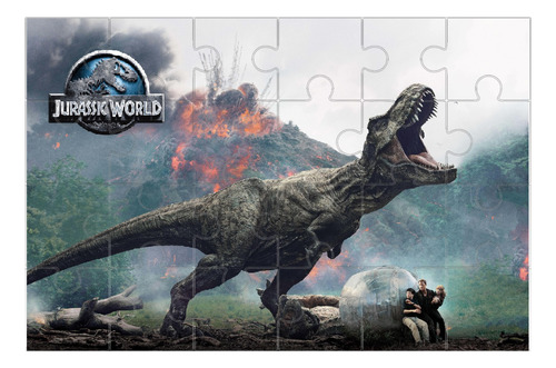 Puzzle Rompecabezas Jurassic World Trex Niños Regalo 