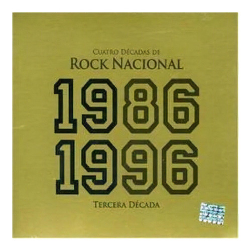 4 Decadas De Rock Nacional 1986 1996 Varios Int Cd X 2 Nuevo