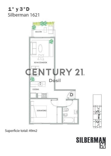 Imagen 21 de 24 de Venta Departamento 2 Ambientes, Silberman 1600, Santos Lugares, Tres De Febrero