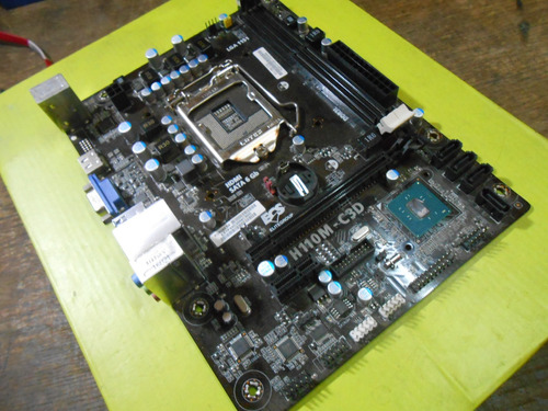 Motherboard Ecs H110m-c3d Sin Funcionar Reparadores Despiece