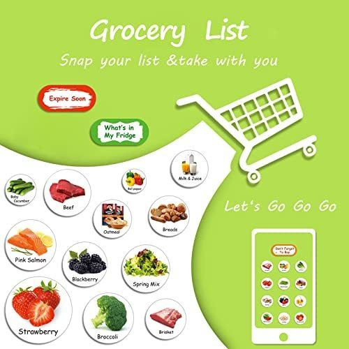Imagen 2 de 7 de Iman Decorativo Morcart 90 Imanes De Alimentos Para Nevera,