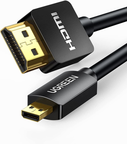 Adaptador De Cable Micro Hdmi A Hdmi 4k 60hz Retorno De...