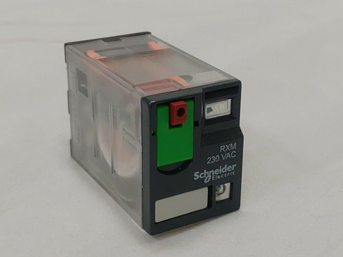 Schneider Rxm4ab2p7 Miniature Relay 230v Ac 6a 4co W/led Oac