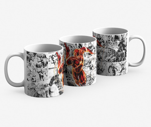 Taza Mug 11oz Dc Comics The Flash Superheroe