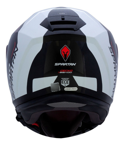 Imagen 4 de 6 de Casco Spartan Gecko Abatible Gafa Interna
