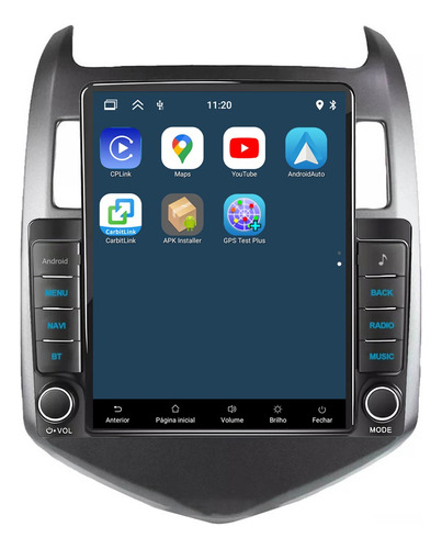 Multimidia Tesla Sonic 12/14 9,7p Android Auto Carplay 2/32g