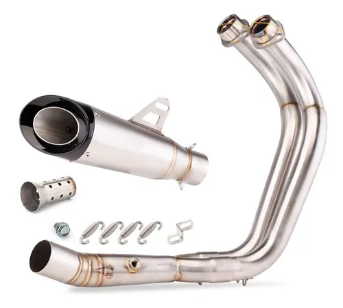 Sistema De Escape Completo Sc Para Yamaha Mt-07 Fz-07 Mt07