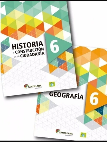 Pack Historia Y Geografía 6 - Santillana Saber Hacer